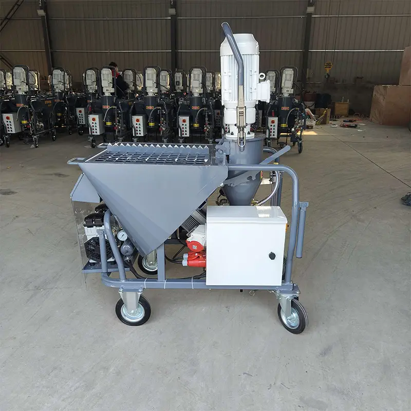Customized High Efficiency Gypsum Spraying Machine Mortar Sprayer Cement Plaster Pump Tools for Construction Building Site — image 4