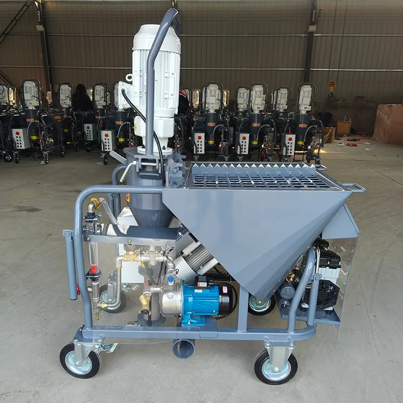 Portable Gypsum Plaster Spraying Machine Electric Mortar Sprayer Cement Spray Machine Wall Construction Tools for Decoration — image 2
