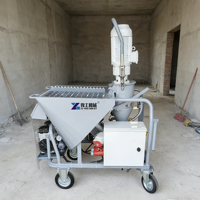 Customized Wall Plastering Machine Gypsum Mortar Sprayer Cement Spray Pump Construction Equipment for House Renovation Works — image 6