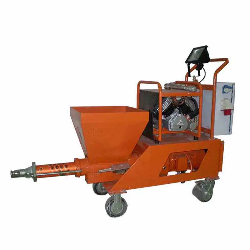 Cement Mortar Sprayer 220V Electric Mortar Spraying Machine Concrete Stucco Pump Wall Plastering Tool Construction Equipment — image 5
