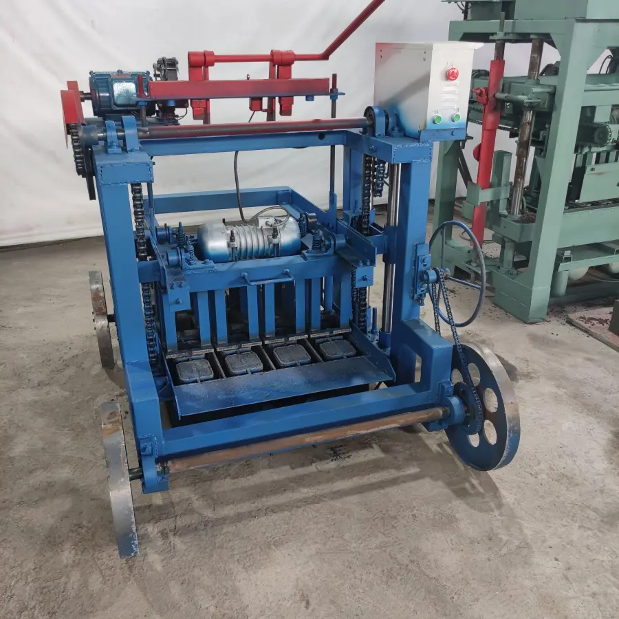 Customized Mobile Brick Making Machine Concrete Block Maker Diesel Type Cement Brick Molding Machinery For Construction Sites — image 7