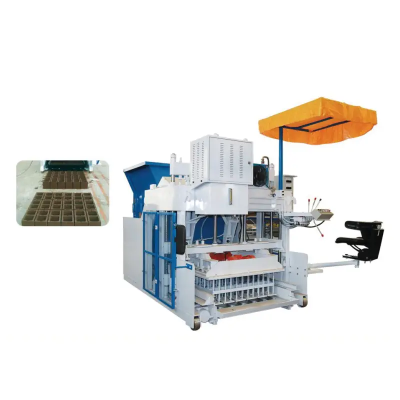 Customized Brick Making Machine Mobile Concrete Block Maker Machine Semi Automatic Cement Brick Molding Machinery For Outdoor — image 4