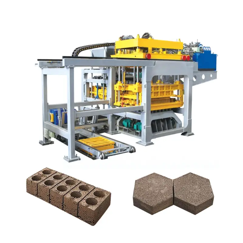 Customized Durable Concrete Brick Making Machine Hollow Block Brick Machine Interlocking Paver Brick Maker Long Service Life — image 4