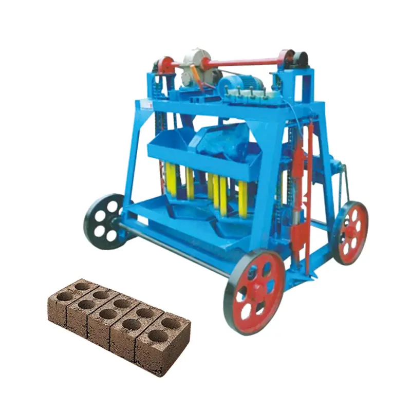 Reliable Semi-Automatic Diesel Interlocking Brick Making Machine for Construction Material Production — image 3