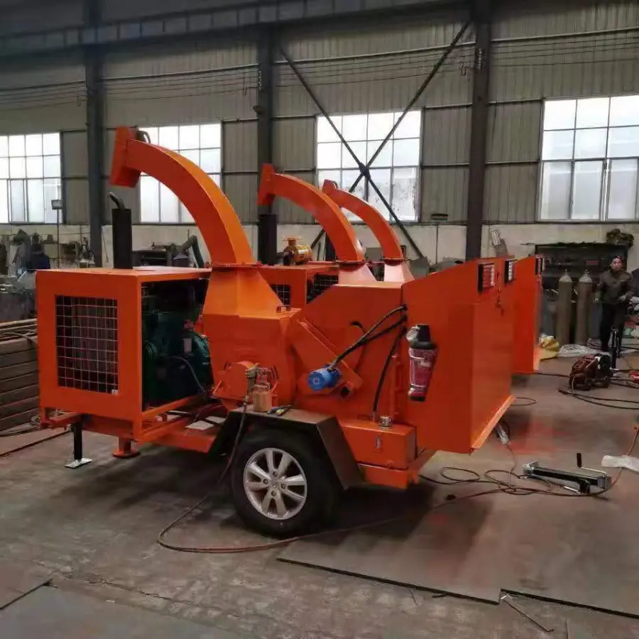 Customized Heavy Duty Wood Chipper 4 Inch Max Branch Cutter Garden Mulcher Shredder for Farm Orchard Yard Waste Recycling — image 4