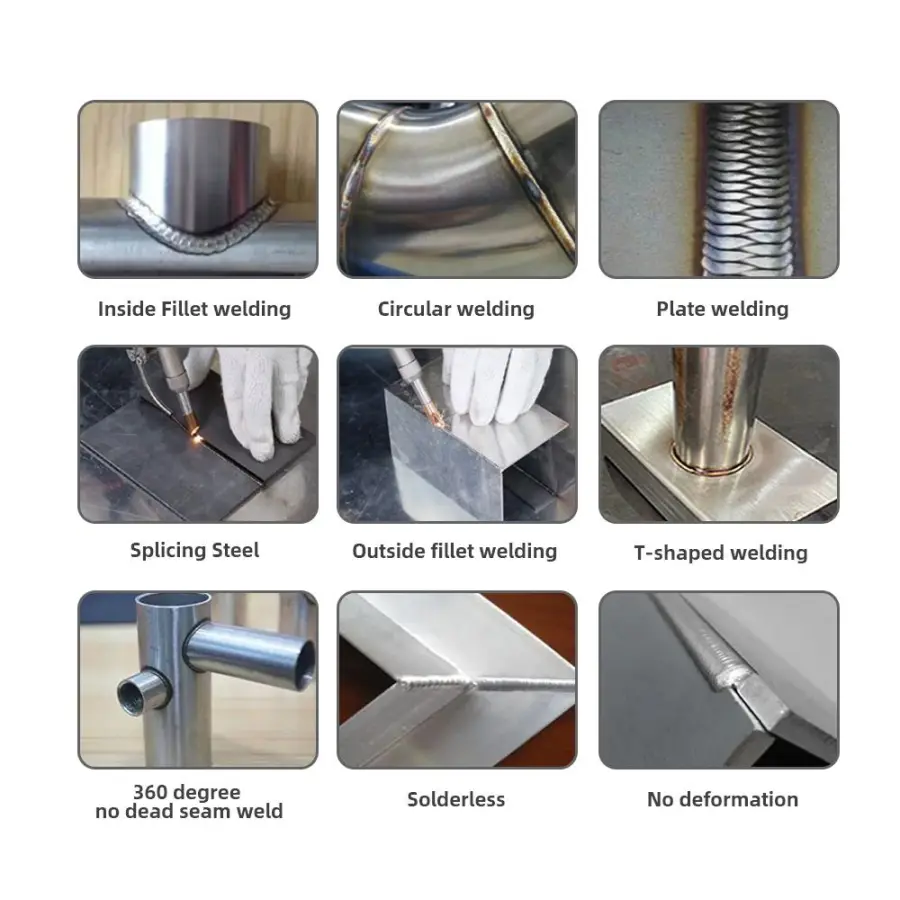 1000W Air Cooled 4in1 Fiber Laser Welder All Metal Welding Rust Removal Cutting Device — image 7