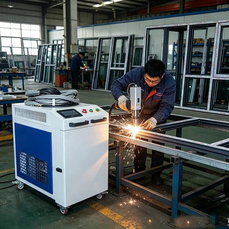 1000W Air Cooled 4in1 Fiber Laser Welder All Metal Welding Rust Removal Cutting Device — image 8