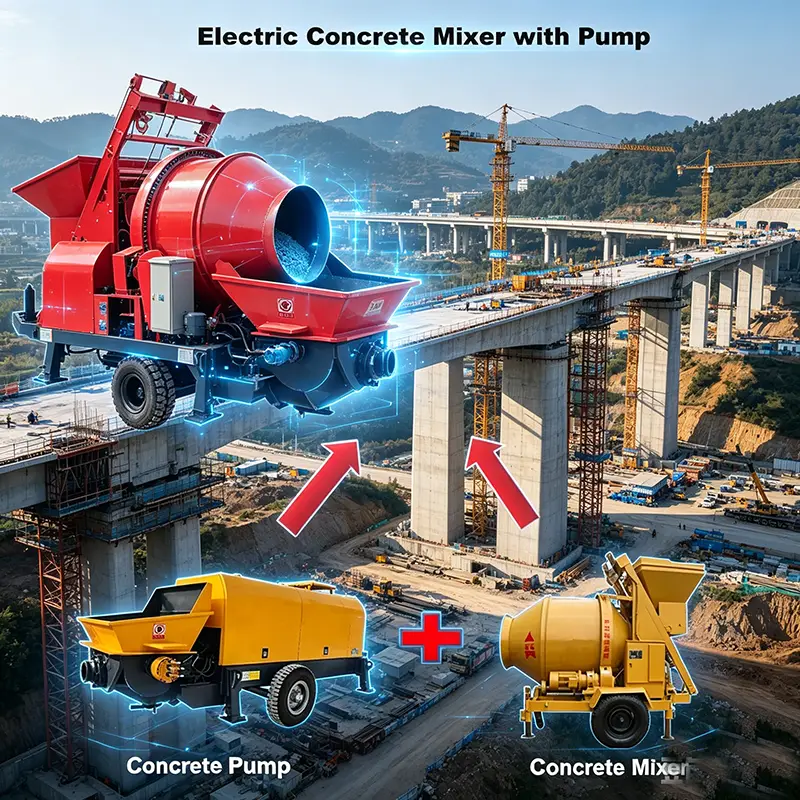Customizable High‑rise Building Concrete Mixing Pump Vertical Long Distance Pump for Skyscraper Construction — image 8