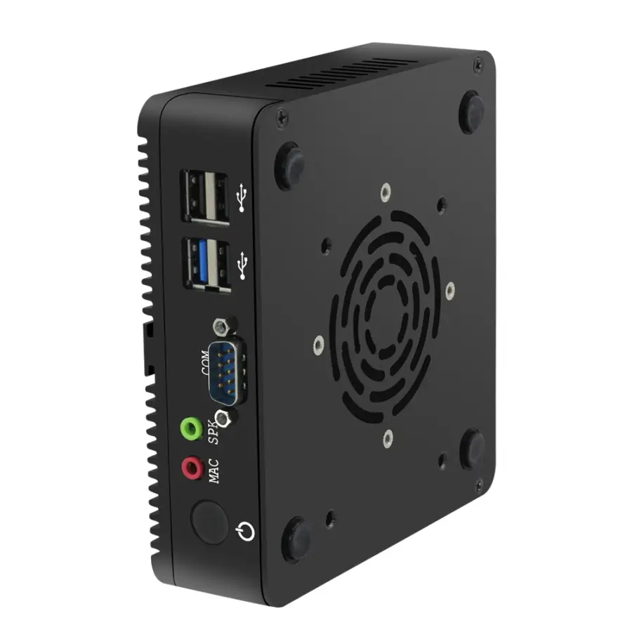 Fanless Industrial Mini PC Intel Celeron J1900 Quad Cores 4x USB Dual LAN 2x RS232 HDMI VGA WiFi Support Windows Linux — image 7
