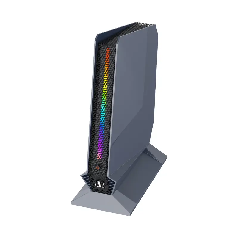 Gaming Mini Desktop PC Intel Core i9-12900H NVIDIA RTX4060 RTX3050 8GB GPU 32GB DDR4 1TB M.2 NVMe SSD WiFi6 Win11 RGB Li — view 1