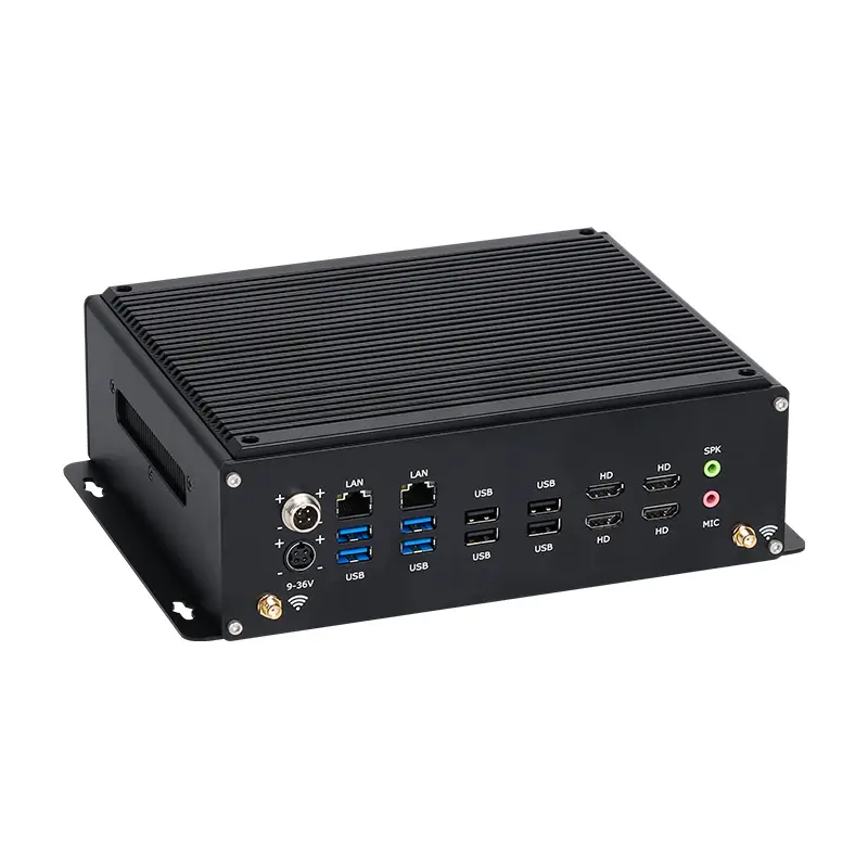 DC9V-36V Industrial PC Intel i5-14450HX i7-13650HX 6x DB9 RS232/422/485 14xGPIO 4xHDMI 8xUSB 2xLAN WiFi 4G/5G LTE Win11 Linux — image 3