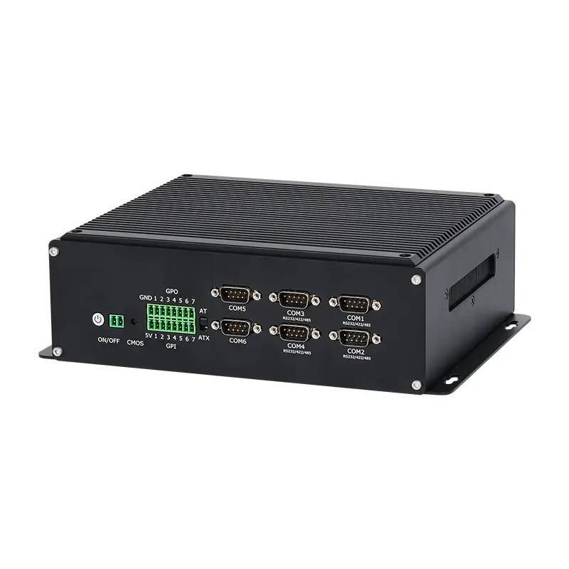 DC9V-36V Industrial PC Intel i5-14450HX i7-13650HX 6x DB9 RS232/422/485 14xGPIO 4xHDMI 8xUSB 2xLAN WiFi 4G/5G LTE Win11 Linux — image 4