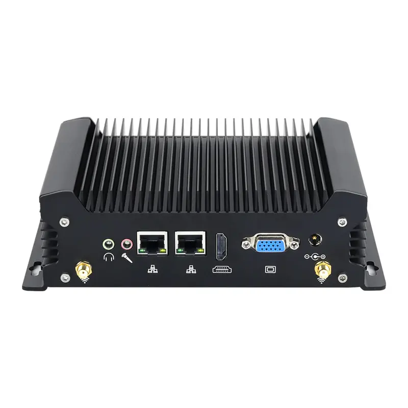 IPC Fanless Industrial IoT Mini PC i5-1235U i5-1335U DDR5 2x Ethernet 2x COM RS232 8x USB Support 4G LTE SIM WiFi Win11 Linux — image 2