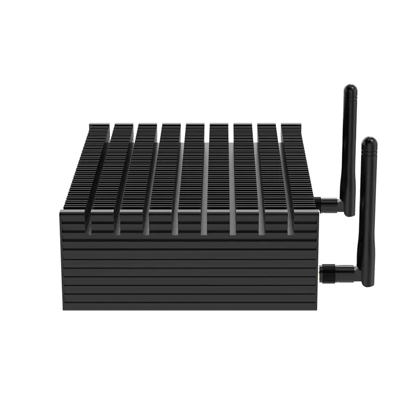 Fanless Mini PC 12th 13th Intel Core i7 1355U 1255U 2xDDR4 2xM.2 NVME SSD Windows10/11 WiFi6 Type-C Thunderbolt4 2.5G Ethernet — image 5
