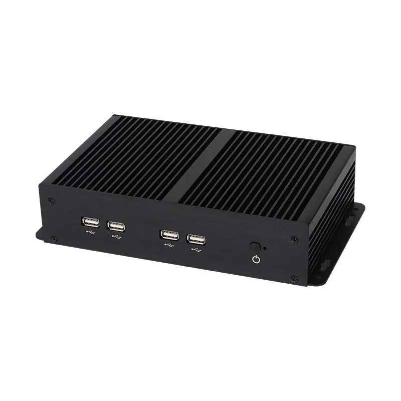 Fanless Industrial Mini PC Intel i7-1165G7 3x Ethernet 6x COM 5G LTE WiFi GPIO LVDS HDMI VGA Win10/11 Linux DC12V-24V Input — image 2
