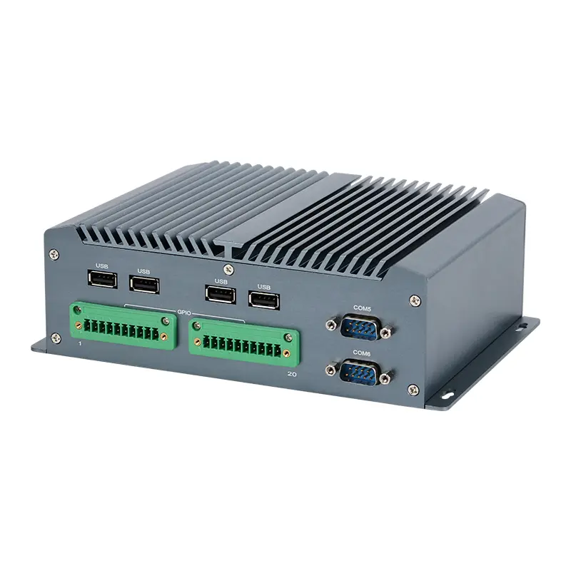 Industrial Mini PC intel Core i7-10510U 8565U 6x COM Ports 4x Ethernet POE 8xUSB Mini PCIE HDMI LVDS eDP GPIO Win10/11 Linux — image 3