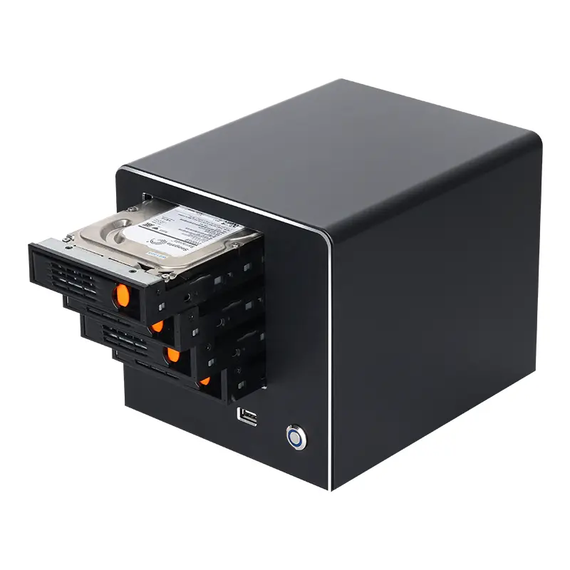 Home NAS Dekstop PC Intel Celeron N2940 Win7 Win10 Support 4x Bays 2.5 or 3.5 Inch HDDs — image 2