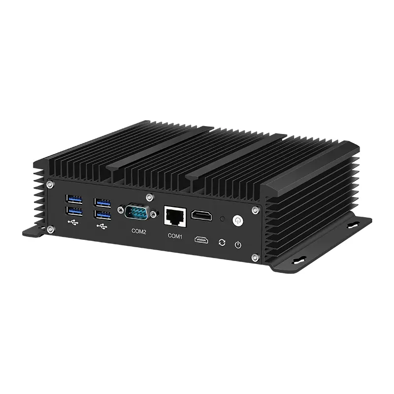 Fanless Industrial PC Firewall X86 Router i5-1235U i7-10610U 6x 2.5G Ethernet RS232 SIM Slot Windows Linux Pfsense OPNsense — image 4