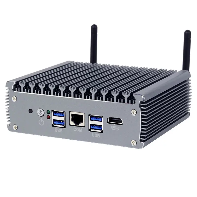 6x 2.5G Ethernet Ports Fanless Industrial Mini PC Firewall 11th Generation Intel Core Processors Windows10/11 Linux Pfsense — image 2