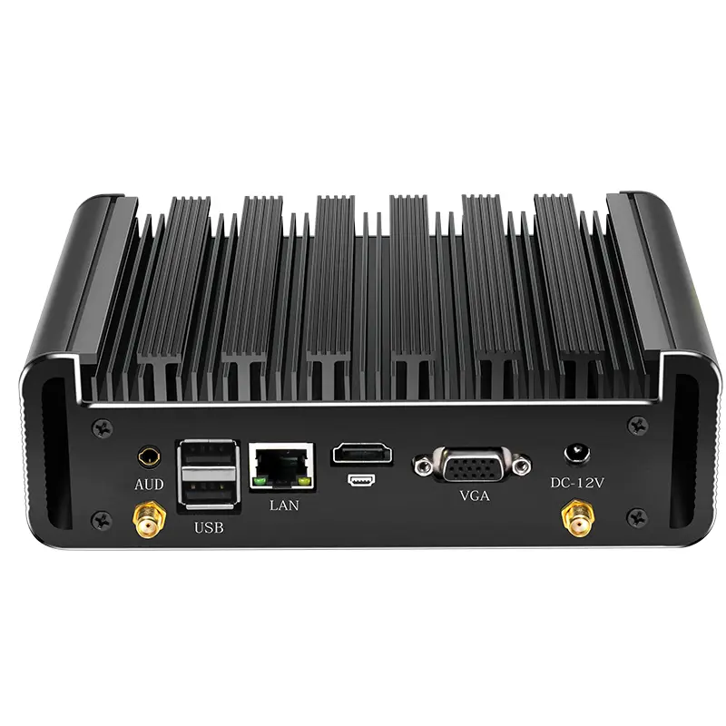 Fanless Mini PC Intel Core i3 5005U i5 5200U i7 5500U 8GB RAM 256GB SSD Windows 10 Linux 300Mbps WiFi HTPC Household — image 3