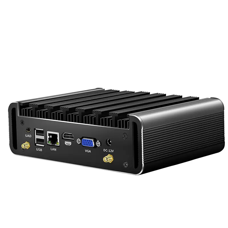 Fanless Mini PC Intel Core i3 5005U i5 5200U i7 5500U 8GB RAM 256GB SSD Windows 10 Linux 300Mbps WiFi HTPC Household — image 4