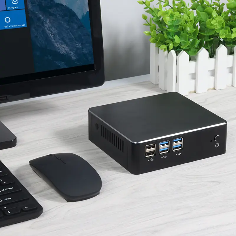 Compact Mini PC Intel Core i7 5500U i5 5200U i3 5005U Windows 10 Linux 300Mbps WiFi Gigabit Ethernet HTPC Thin Client — image 4