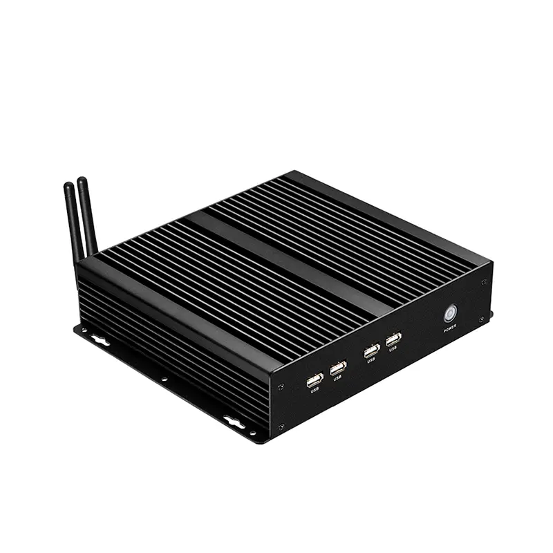 Fanless Industrial PC X26G Intel Core i5-3317U Celeron 1037U Processor 4x Serial Port RS232 8xUSB HDMI VGA Windows XP/7/10 Linux — image 4