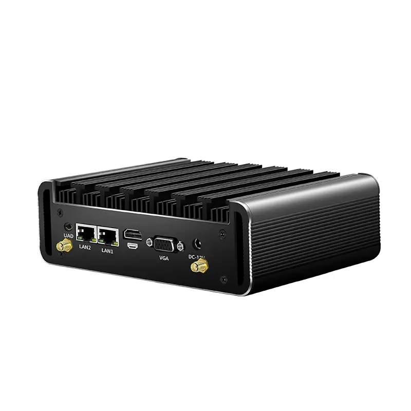 Fanless Mini PC IPC Intel Core 4th 5th i3 i5 i7 Processors 2x Ethernet 2x COM RS232 HDMI VGA 4xUSB WiFi Support Windows Linux OS — image 5