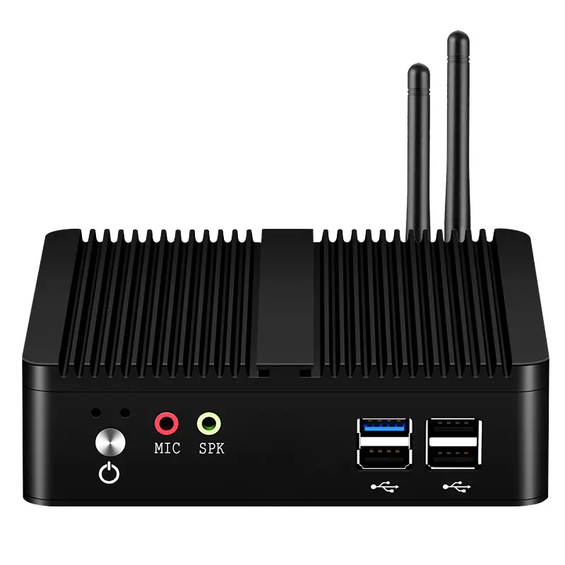 X30A Fanless Industrial PC intel Celeron N2930 N2840 J1900 4x USB HDMI VGA Gigabit Ethernet Mini PCIe Slot Windows 7/10 Ubuntu — image 2