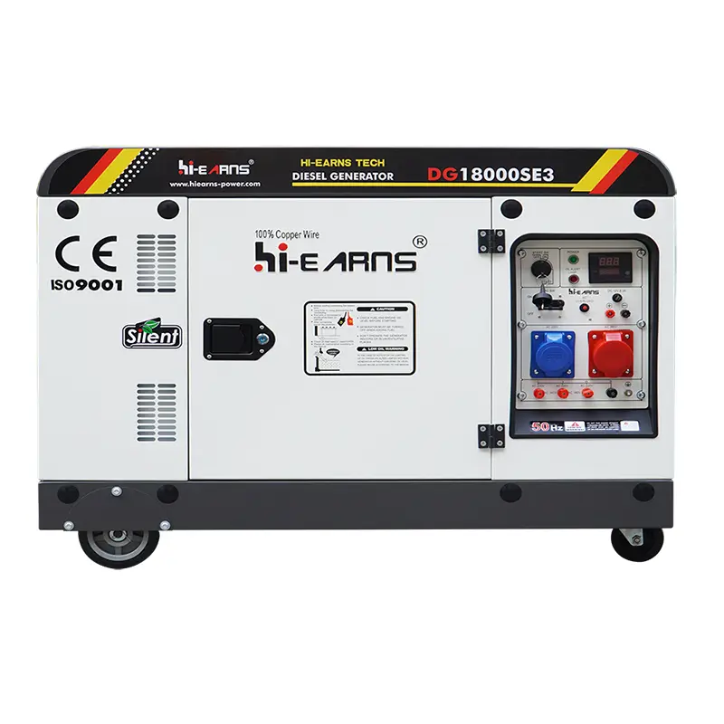 Silent Generator for Home Use 12KW 15KVA Diesel Portable Electric Generator for Home Emergency Backup Power With ATS — image 2