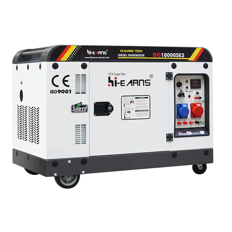 Silent Generator for Home Use 12KW 15KVA Diesel Portable Electric Generator for Home Emergency Backup Power With ATS — image 3