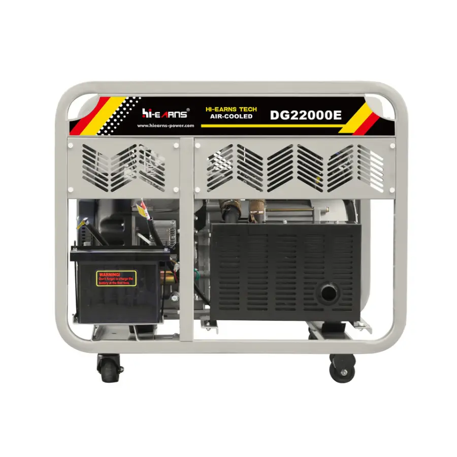 16KW 20KVA Portable Diesel Heavy Duty 16KW 20KVA Power Generator with ATS 380V 50/60Hz 12V DC Start — image 4