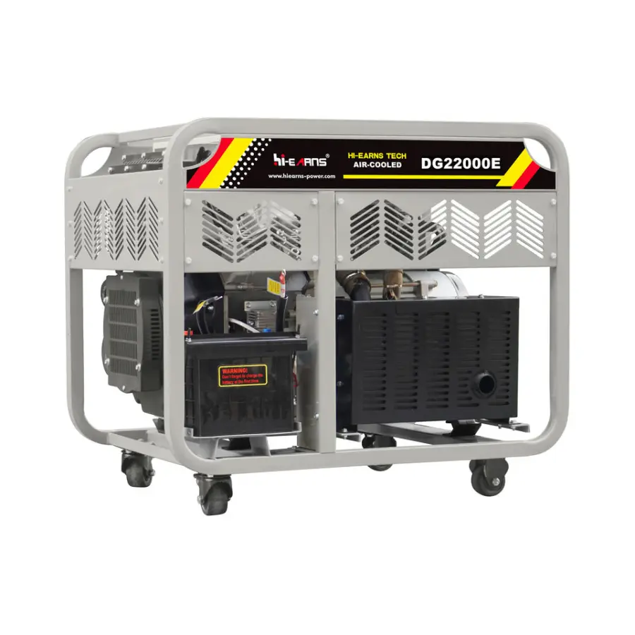 16KW 20KVA Portable Diesel Heavy Duty 16KW 20KVA Power Generator with ATS 380V 50/60Hz 12V DC Start — image 5