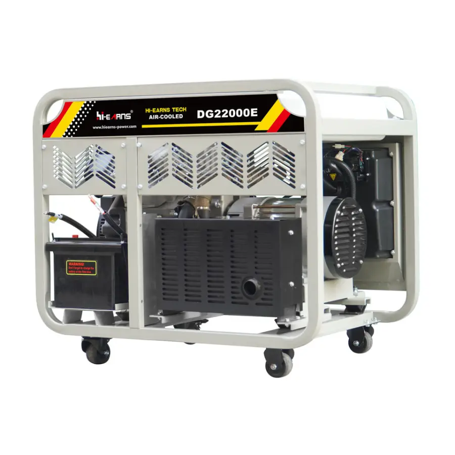 16KW 20KVA Portable Diesel Heavy Duty 16KW 20KVA Power Generator with ATS 380V 50/60Hz 12V DC Start — image 6