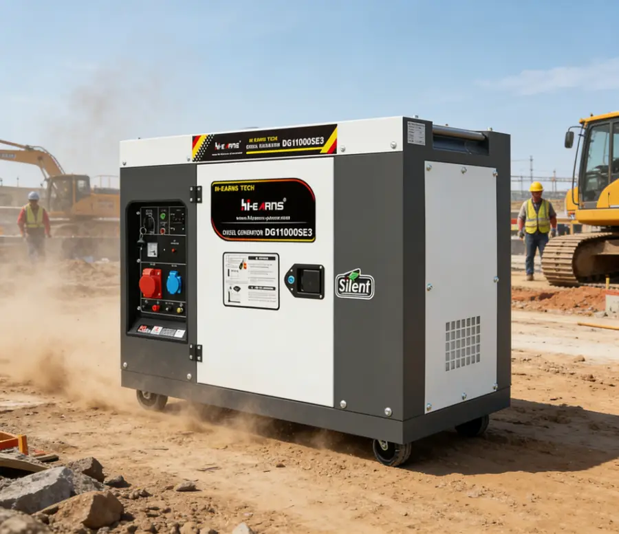 8kw Diesel Generators Silent Diesel 8kva 10kva Power 3phase Generator Set 8000w Generator Diesel — view 1