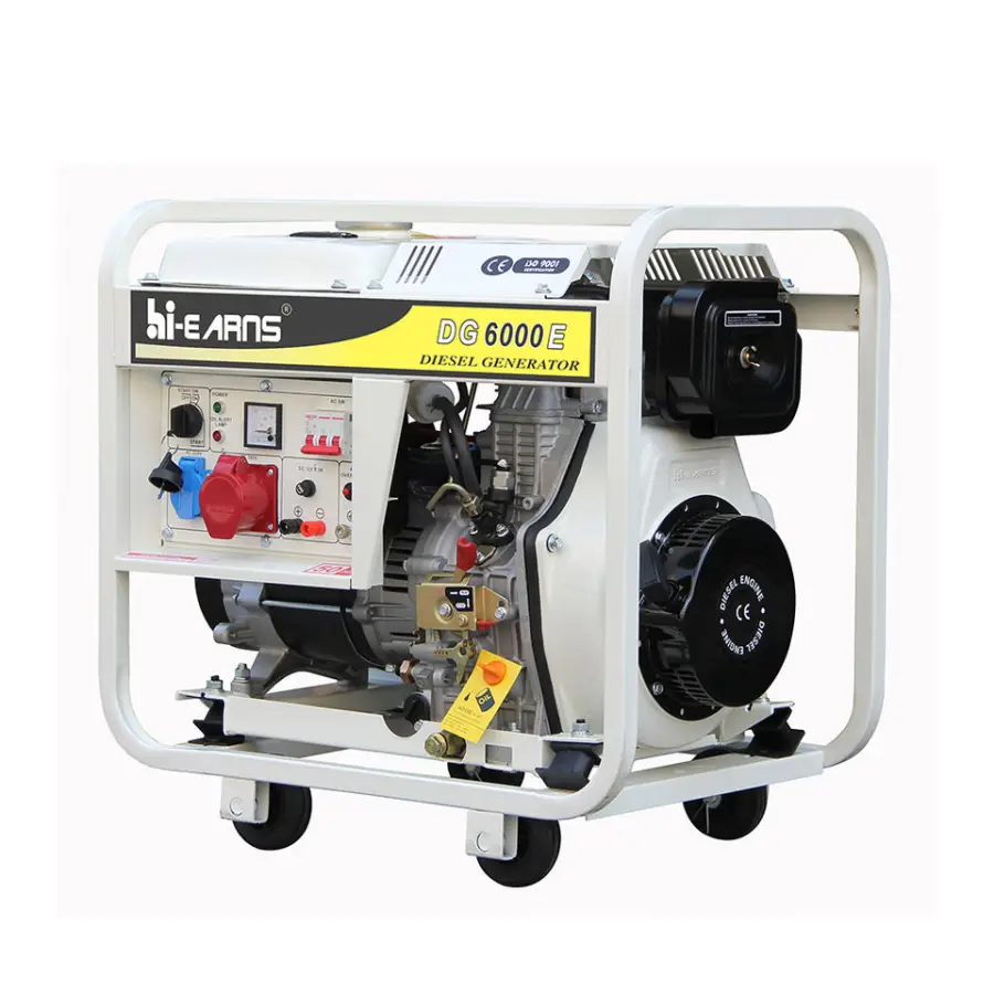5KVA Generator Price With Diesel Fuel Solenoid Valve Pump — view 1