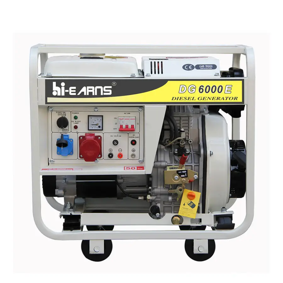 5KVA Generator Price With Diesel Fuel Solenoid Valve Pump — image 2