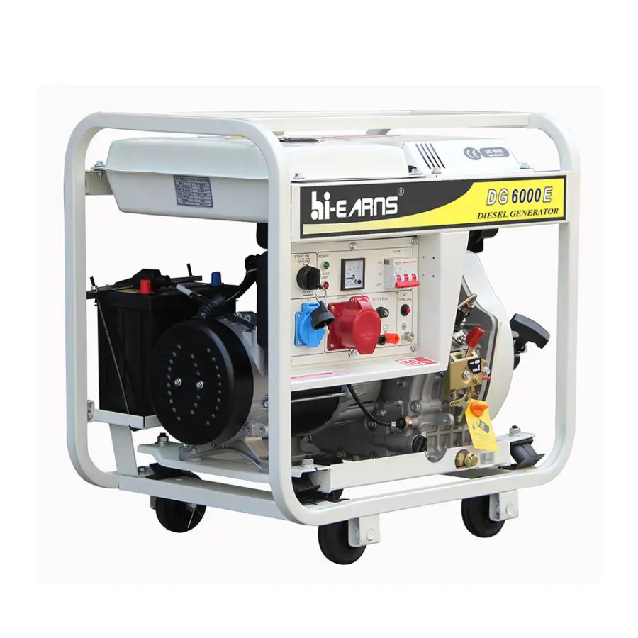 5KVA Generator Price With Diesel Fuel Solenoid Valve Pump — image 3