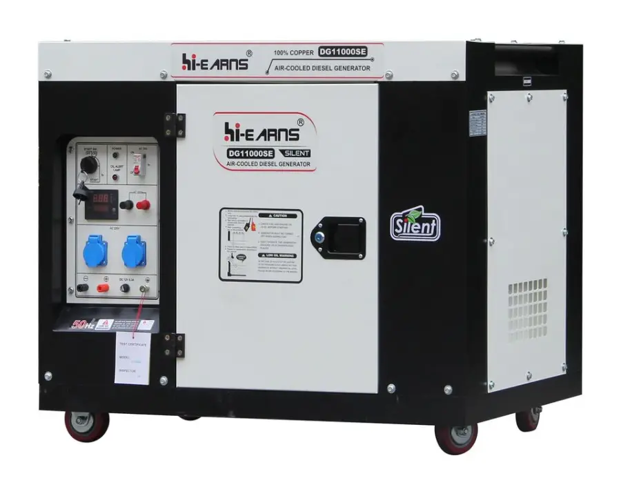 Hi Earns Hot Product 8KW/10KW/12KW Silent Engine Diesel Generator for Selling — view 1
