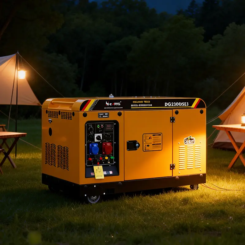 12/16KW air Cooled Twin Cylinder Single Phase Three Phase diesel Generator for Home Use — image 3