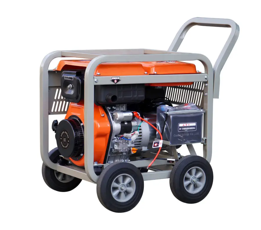 Hiearns Small Generator 6KW 7KW 7.5KW 10KW 6000 7000 7500 10000 Watt Diesel Portable Generator Price Cost-effective — image 4
