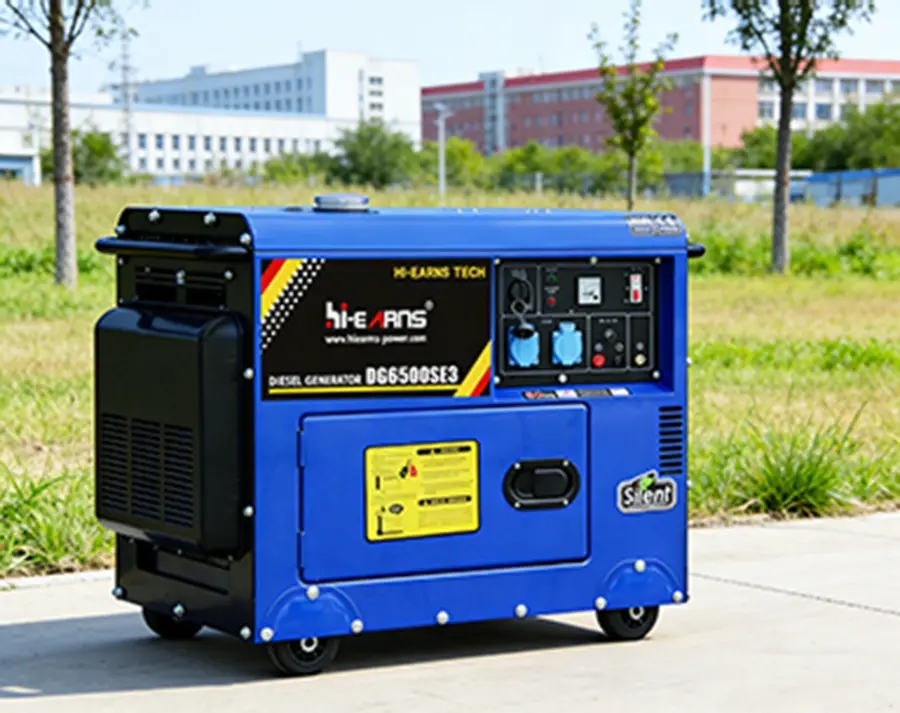 5KW 6KW 8KW Super Silent Diesel Generator with All Copper 12V Electric Start 110V/220V/400V/380V 1500rpm 50/60Hz Silent — view 1