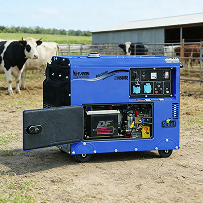 4.6kw/5.5kw/6.5kw/7kw Auto Start 50Hz Single Phase Silent Diesel Generator CE/ISO9001 Certified — image 3