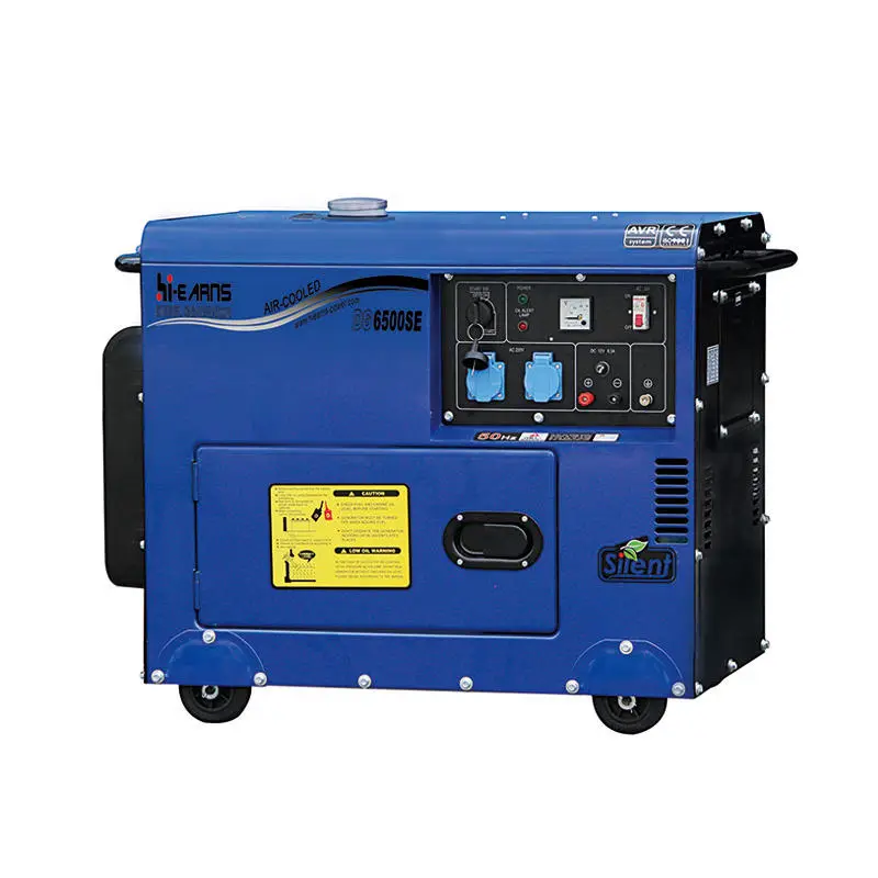 4.6kw/5.5kw/6.5kw/7kw Auto Start 50Hz Single Phase Silent Diesel Generator CE/ISO9001 Certified — image 4