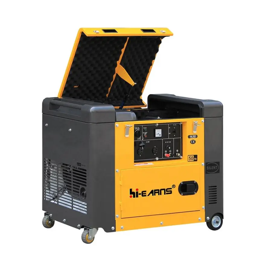 Hiearns Portable diesel Generator 7kva 5kva Generator Price DG8500SE — image 4