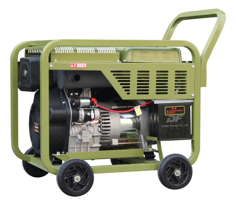 Hiearns 8KW 10KW Three Phase Diesel Generators Using Air Cool System Diesel Engine — image 4