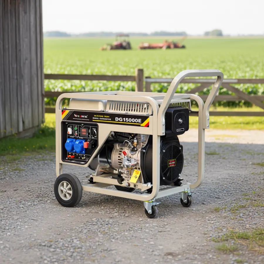 Hiearns 5KW/8KW/10KW Open Portable Move diesel Generator — image 4