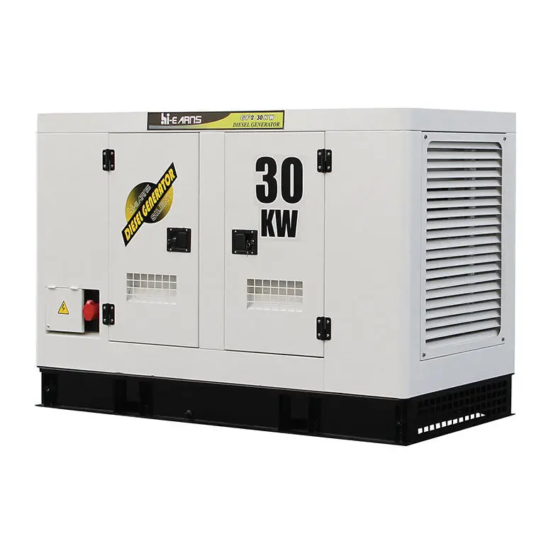 Hi-earns 30KW 38KVA 50KVA 60KVA 100KVA Water Cooled Brushless Three Phase Silent Diesel Generator for House — image 4