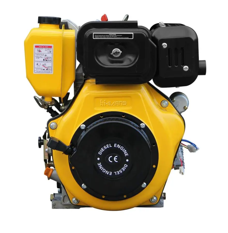 14hp Best Price 192FD 3600rpm Electric Oil Bath air Filter diesel Engine — view 1