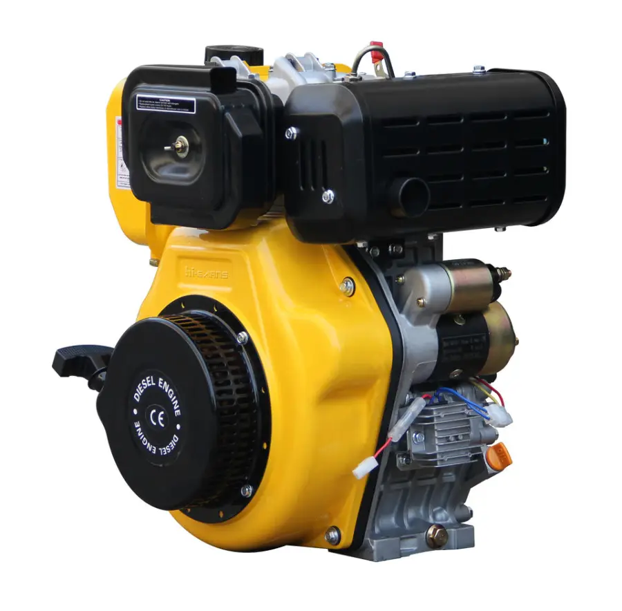 14hp Best Price 192FD 3600rpm Electric Oil Bath air Filter diesel Engine — image 2